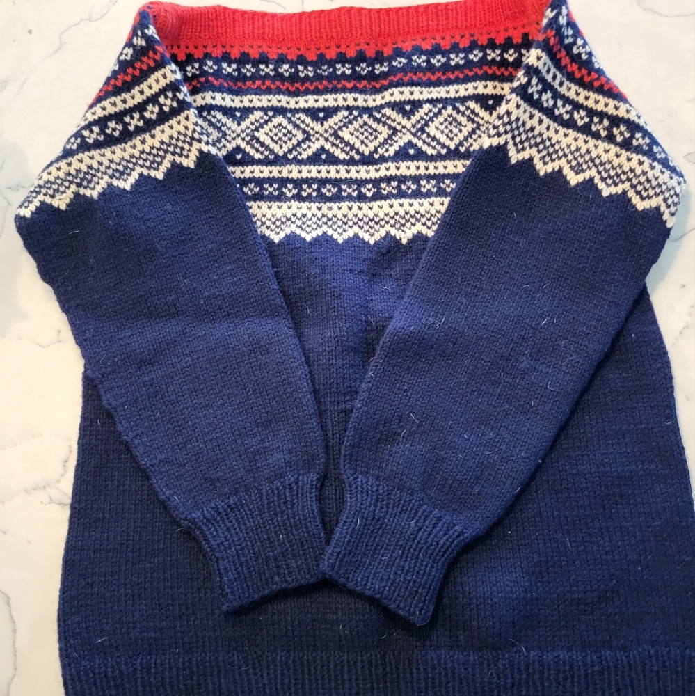 Beautiful vintage fairisle sweater